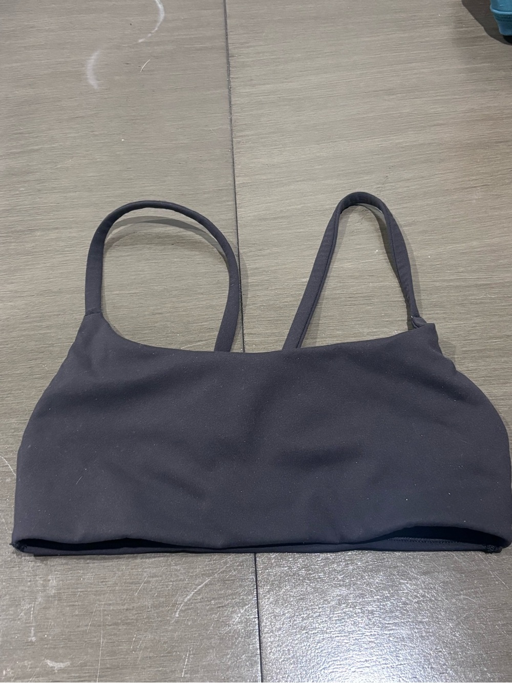 lululemon athletica Black Minimalist Strappy Sports Bra